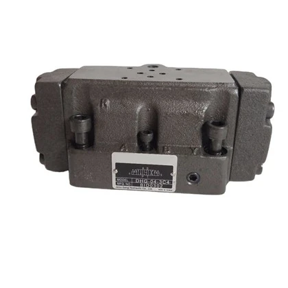วาล์วถอยหลัง Yuken วาล์วควบคุมการส่งไฮดรอลิก DHG ซีรี่ส์ DHG-04 DHG-06 DHG-10 DHG-04-3C4 JGH